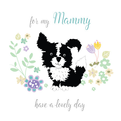 CC38 Mammy birthday puppy dog
