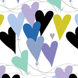 GW53 Blue Heart giftwrap