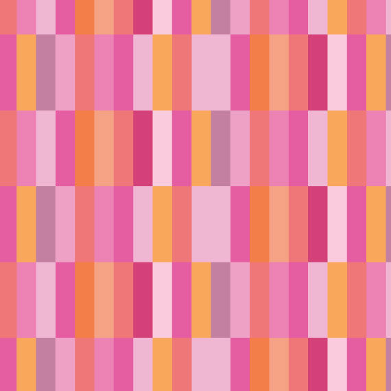 GW73 Pink Red Orange Geometric