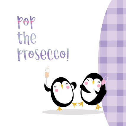H263 Pop The Prosecco Penguins