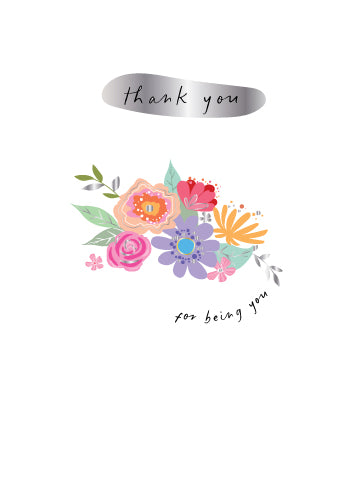 SS34 Thank You Floral