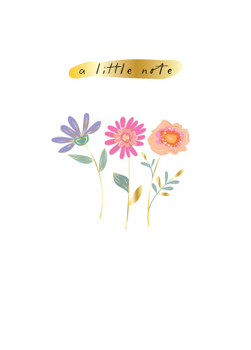 SS51 A Little Note Floral