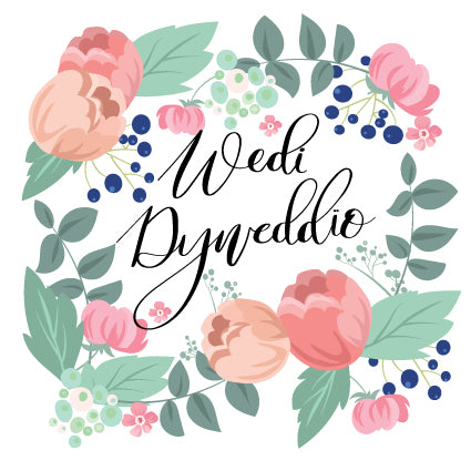 WELSH BT17 wedi dyweddio.- engaged