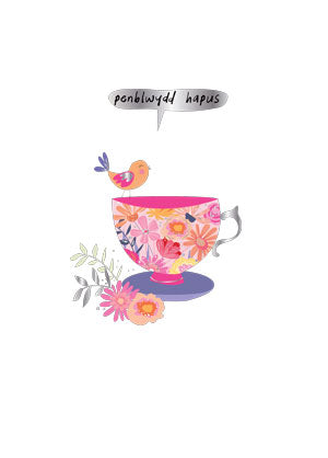 WSS09 Penblwydd Hapus -Teacup