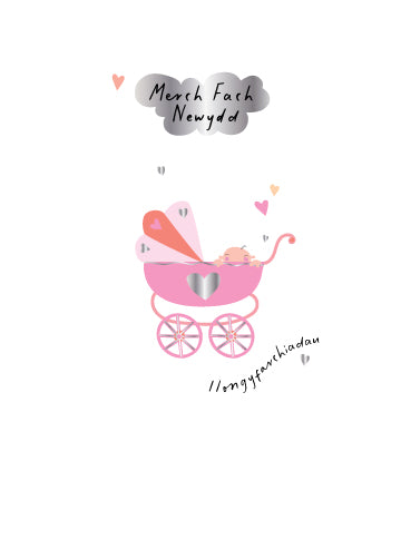 WSS38 Merch Fach Newydd New Baby Girl