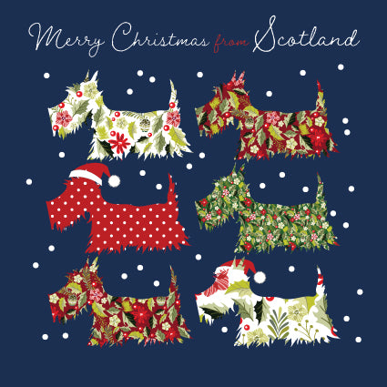 XR03 TOWN Xmas Scotties