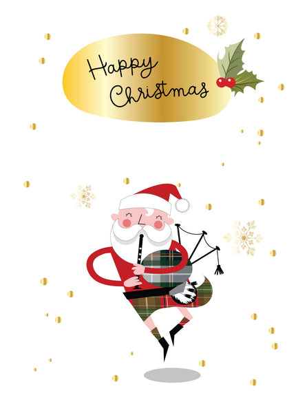 XSS03 Santa Bagpipes