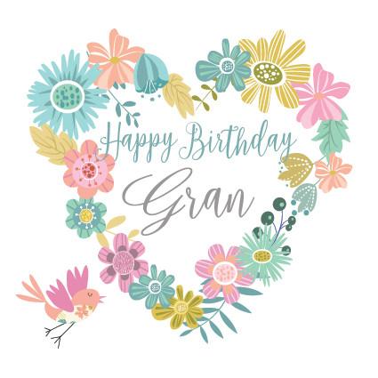 BG21 Happy Birthday Gran