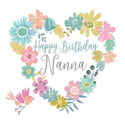 BG25 Happy Birthday Nanna