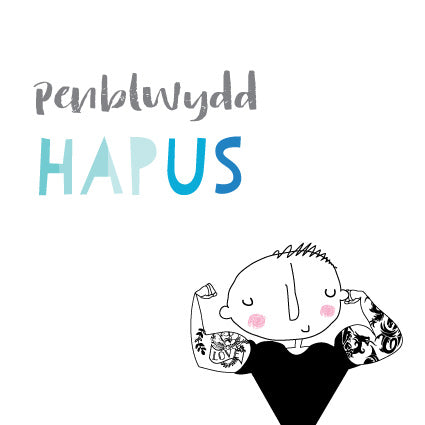 BLO08 Welsh -Penblwydd Hapus