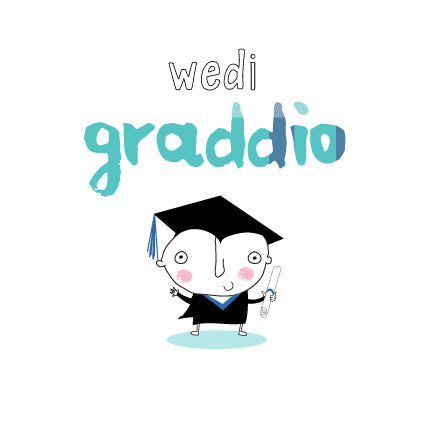 BLO49 WELSH Wedi Graddio