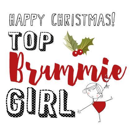 BX01 Xmas Brummie Girl