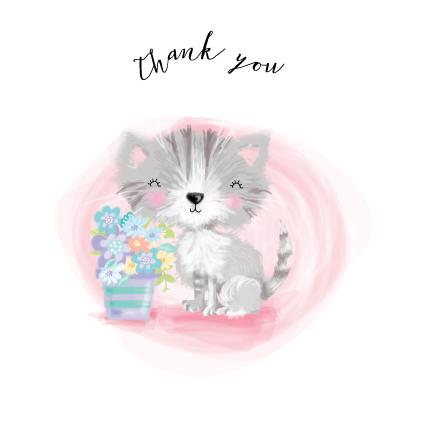 CC60 Thank You Kitten