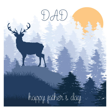 FATH02 Stag Father's Day
