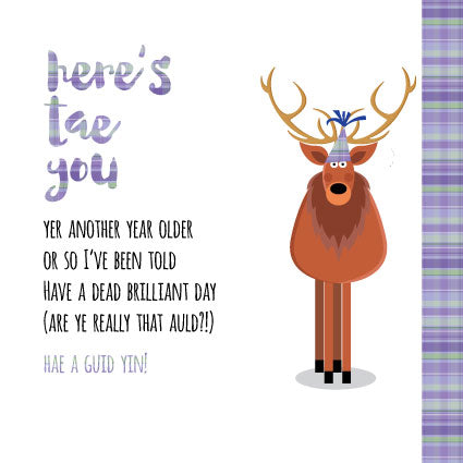WB03 Here's Tae You Stag